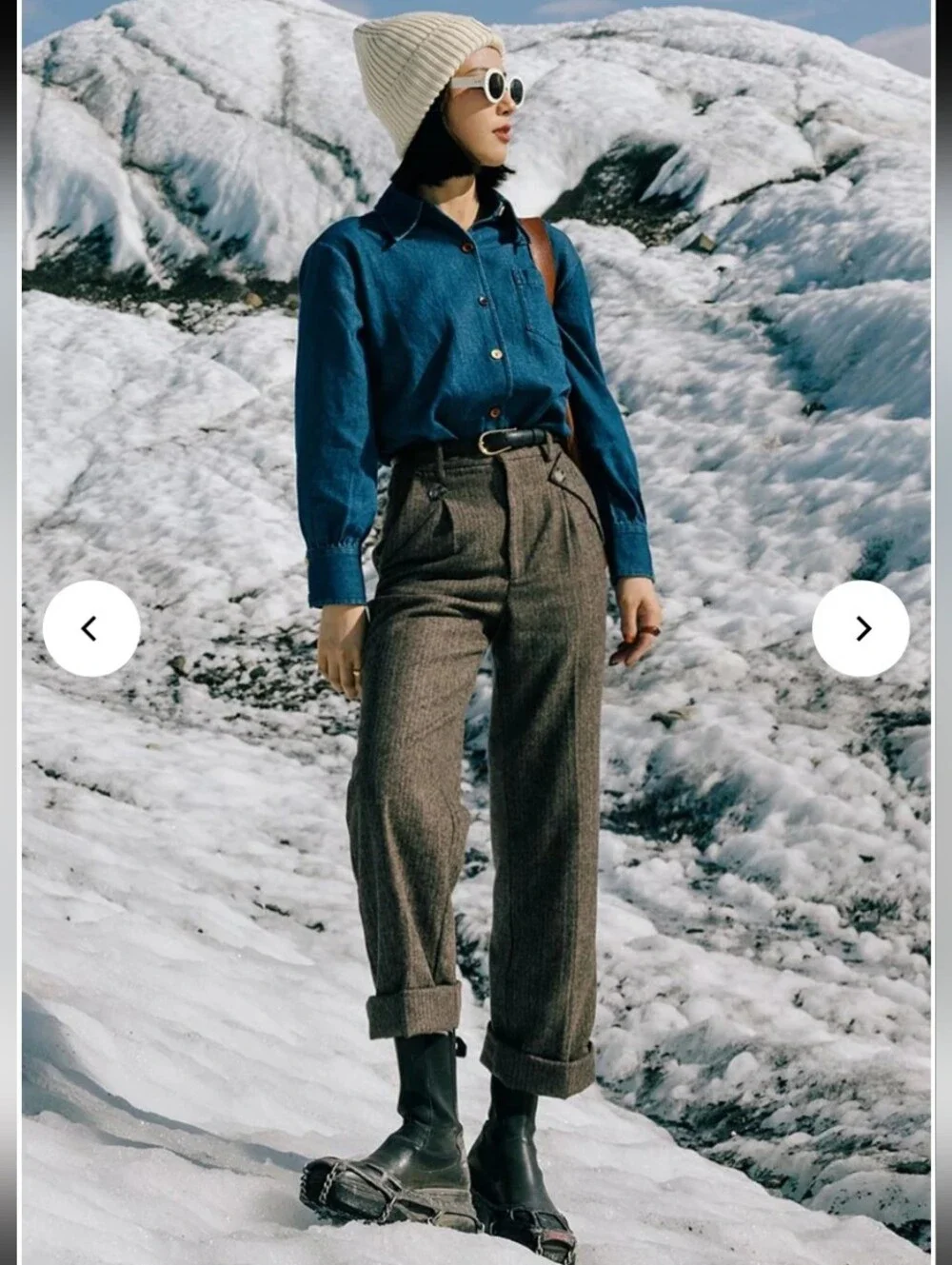 Petite Studio NYC X SuggyL Wool Reign Pants